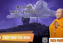 Ma Trong Triết Lý Phật Giáo – Thích Phước Tiến