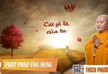 Cái Gì Là Của Ta? – Thích Phước Tiến