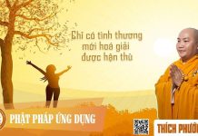 Chỉ có tình thương mới hóa giải được hận thù – Thích Phước Tiến