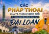 CÁC PHÁP THOẠI CỦA TT. THÍCH PHƯỚC TIẾN TRONG CHUYẾN HOẰNG PHÁP TẠI ĐÀI LOAN 2026
