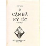 Cặn Bã Ký Ức – Như Sanh Can Ba Ky Uc