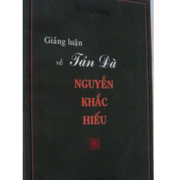 Giảng luận về Tản Đà – Bùi Giáng Giang luan ve Tan Da Bui Giang