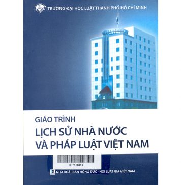 Lịch Sử Nhà Nước Và Pháp Luật Việt Nam – TS Nguyễn Thị Thương Huyền giao trinh lich su nha nuoc va phap luat viet nam