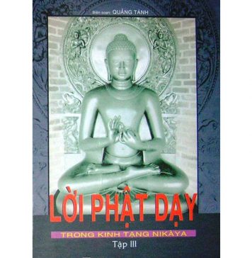 Lời Phật Dạy Trong Kinh Tạng Nikàya – Thích Quảng Tánh loi phat day trong kinh tang nikaya