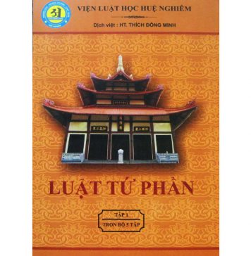 Luật Tứ Phần Tỳ Kheo Ni luat tu phan