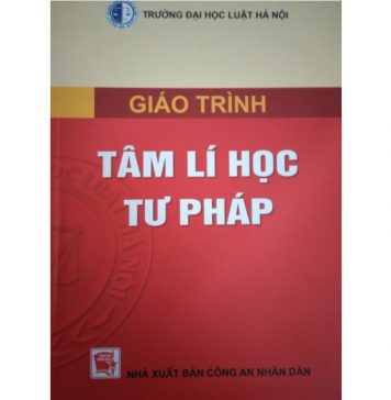 Tâm Lý Học Pháp Lý (hệ cử nhân) tam li hoc tu phap