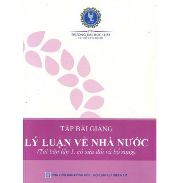 Lý Luận Về Nhà Nước tap bai giang li luan ve nha nuoc