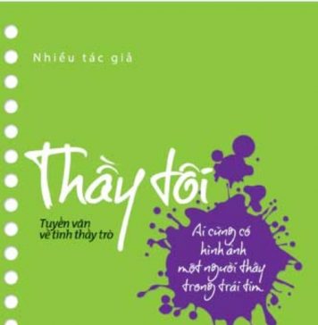 Thầy tôi thay toi