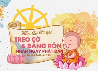 Tâm Thư Kêu Gọi Treo Cờ Và Băng Rôn Nhân Dịp Phật Đản PL 2561 – DL 2017