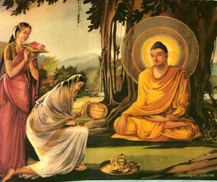 Cô bé Puṇṇā & nàng Sujātā (Cúng dường vi diệu)