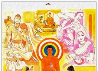 Nữ Thánh đệ tử Uttarā và cô kỹ nữ Sirimā Nữ Thánh đệ tử Uttarā và cô kỹ nữ Sirimā