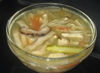 Ấm lòng món Súp chua cay Ấm lòng món Súp chua cay