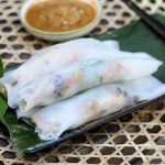 Bánh ướt cuốn chay Bánh ướt cuốn chay