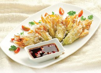 Bông bí chiên giòn bổ dưỡng Bông bí chiên giòn bổ dưỡng