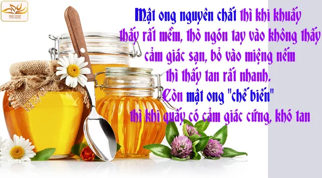 Cách nhận biết mật ong thật và giả cực dễ