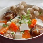 Canh nấm hạt sen Canh nấm hạt sen