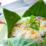 Cơm chay lá sen Cơm chay lá sen