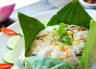 Cơm chay lá sen Cơm chay lá sen