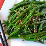 Đậu cô ve xào mè Đậu cô ve xào mè