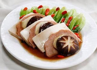 Đậu hũ hấp la hán Đậu hũ hấp la hán