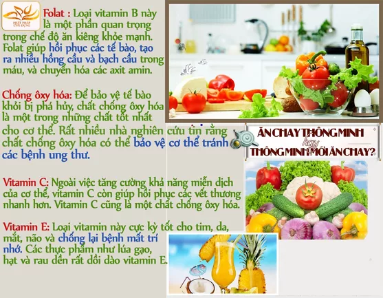 Lợi ích của việc ăn chay