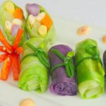 Rau củ cuộn Rau củ cuộn