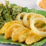 Rau củ nhúng bột chiên xù Rau củ nhúng bột chiên xù