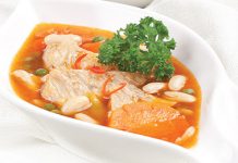Sườn chay nấu đậu Sườn chay nấu đậu