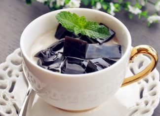 Trà sữa sương sáo Trà sữa sương sáo