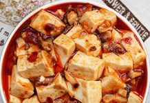 Đậu hủ sốt cay Đậu hủ sốt cay