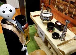 Cảm Giác Rùng Mình Về Robot Tụng Kinh Tại Nhật Cảm Giác Rùng Mình Về Robot Tụng Kinh Tại Nhật