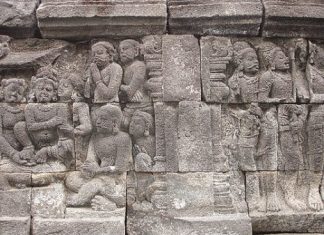 Đền Borobudur, Java, Indonesia Đền Borobudur, Java, Indonesia
