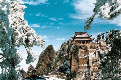 Núi Jiuhua - khu thắng cảnh tuyệt đẹp phía Đông Trung Quốc