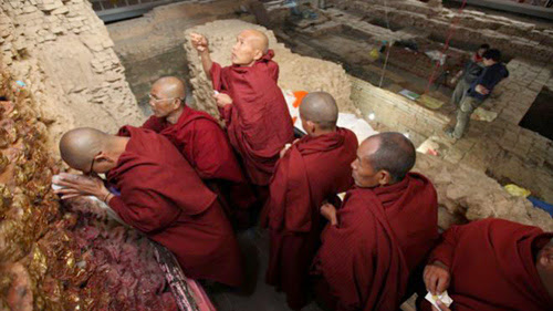 Phát hiện ngôi đền cổ được cho là nơi chính xác Đức Phật đản sinh