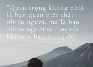 Điều gì quan trọng nhất?