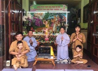 Những hình ảnh về vườn Lâm Tỳ Ni được thiết trí tại tư gia (đợt 2)