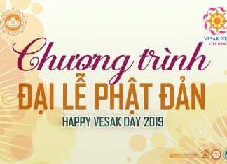 Chương trình Đại Lễ Phật Đản VESAK 2019 – PL 2563 tại TV Tường Vân