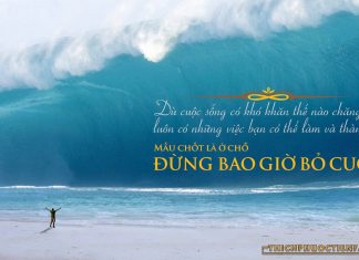 Khi bạn thấy cuộc sống bế tắc, hãy tin, điều kỳ diệu luôn đến sau cùng