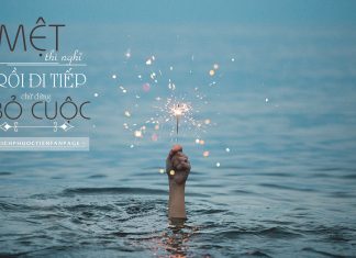 Hãy tận hưởng một nửa hạnh phúc khôn ngoan