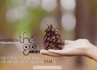 Tìm lỗi của người khác, là tự đem rác rưởi của họ về cất trong nhà