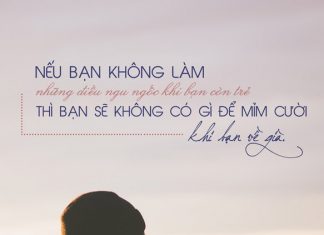 Những điều người già muốn nhắn nhủ người trẻ