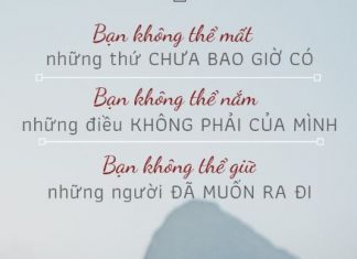 Tình yêu, thà muộn màng, còn hơn vội vã