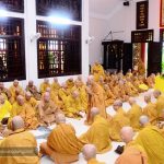 Bình Chánh: Cung thỉnh Chư Tôn Đức dự lễ Bố Tát định kỳ tại Tu viện Tường Vân.