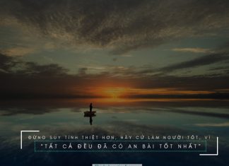 Tất cả đều đã có an bài tốt nhất