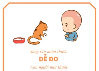 Sông sâu mười thước dễ đo, con người một thước không đo nổi lòng
