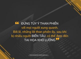 Cẩn trọng trong lời nói hằng ngày