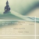 Với ngừơi không duyên nói bao nhiêu lần cũng bằng thừa