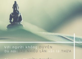 Với ngừơi không duyên nói bao nhiêu lần cũng bằng thừa