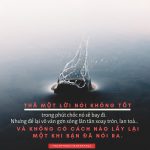 Hòn sỏi và lời nói…