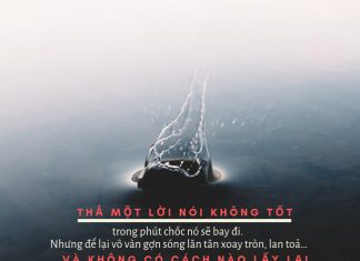 Hòn sỏi và lời nói…